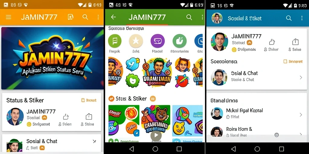 Tampilan antarmuka JAMIN777 yang menarik dan fungsional.