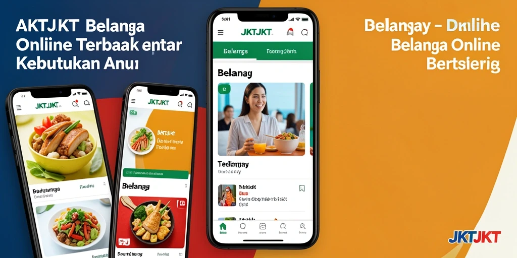 Tampilan antarmuka pengguna JKTJKT yang menarik dan fungsional.