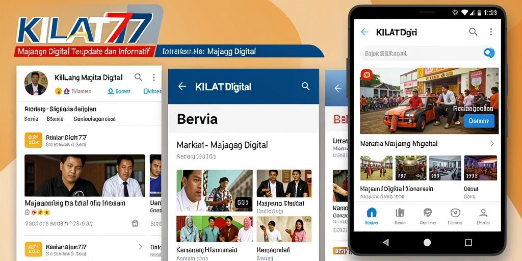 Tampilan antarmuka KILAT77 yang menawan dan fungsional.