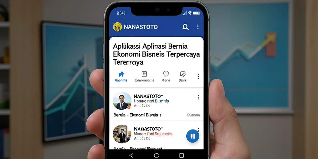 Tampilan antarmuka aplikasi NANASTOTO yang informatif dan efisien.