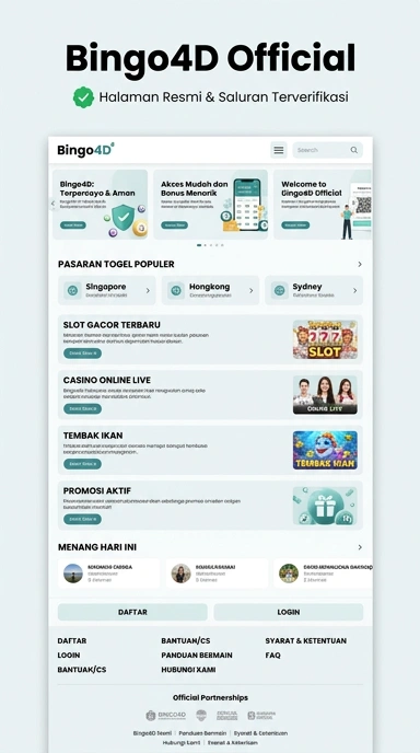 Kanal Resmi bingo4d untuk Pengguna Android Indonesia